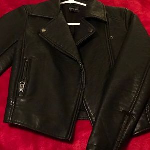 Top Shop Black Leather Jacket